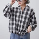 チェックタケノコブラウス | RMAF　NICE CLAUP / OLIVE des OLIVE | 詳細画像11 