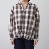 チェックタケノコブラウス | RMAF　NICE CLAUP / OLIVE des OLIVE | 詳細画像16 