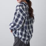 チェックタケノコブラウス | RMAF　NICE CLAUP / OLIVE des OLIVE | 詳細画像4 