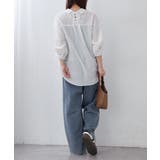 【8色展開】オフィスコーデにもおすすめ 多種釦タケノコタックブラウス | RMAF　NICE CLAUP / OLIVE des OLIVE | 詳細画像10 