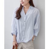 【8色展開】オフィスコーデにもおすすめ 多種釦タケノコタックブラウス | RMAF　NICE CLAUP / OLIVE des OLIVE | 詳細画像16 