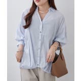 【8色展開】オフィスコーデにもおすすめ 多種釦タケノコタックブラウス | RMAF　NICE CLAUP / OLIVE des OLIVE | 詳細画像17 