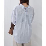 【8色展開】オフィスコーデにもおすすめ 多種釦タケノコタックブラウス | RMAF　NICE CLAUP / OLIVE des OLIVE | 詳細画像19 