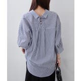 【8色展開】オフィスコーデにもおすすめ 多種釦タケノコタックブラウス | RMAF　NICE CLAUP / OLIVE des OLIVE | 詳細画像33 