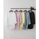 【8色展開】オフィスコーデにもおすすめ 多種釦タケノコタックブラウス | RMAF　NICE CLAUP / OLIVE des OLIVE | 詳細画像2 