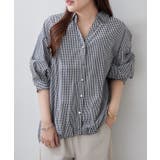 【8色展開】オフィスコーデにもおすすめ 多種釦タケノコタックブラウス | RMAF　NICE CLAUP / OLIVE des OLIVE | 詳細画像35 