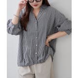 【8色展開】オフィスコーデにもおすすめ 多種釦タケノコタックブラウス | RMAF　NICE CLAUP / OLIVE des OLIVE | 詳細画像36 