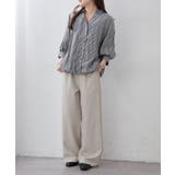 【8色展開】オフィスコーデにもおすすめ 多種釦タケノコタックブラウス | RMAF　NICE CLAUP / OLIVE des OLIVE | 詳細画像40 