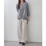 【8色展開】オフィスコーデにもおすすめ 多種釦タケノコタックブラウス | RMAF　NICE CLAUP / OLIVE des OLIVE | 詳細画像41 