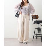 ビスチェ付きシアーラメブラウス | RMAF　NICE CLAUP / OLIVE des OLIVE | 詳細画像9 