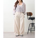 ビスチェ付きシアーラメブラウス | RMAF　NICE CLAUP / OLIVE des OLIVE | 詳細画像10 