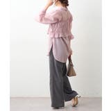 ビスチェ付きシアーラメブラウス | RMAF　NICE CLAUP / OLIVE des OLIVE | 詳細画像24 