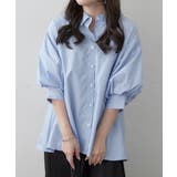 【オフィスでも大活躍】6色展開 ボリューム袖ブラウス | RMAF　NICE CLAUP / OLIVE des OLIVE | 詳細画像1 