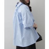 【オフィスでも大活躍】6色展開 ボリューム袖ブラウス | RMAF　NICE CLAUP / OLIVE des OLIVE | 詳細画像7 