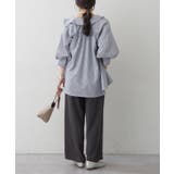 【オフィスでも大活躍】6色展開 ボリューム袖ブラウス | RMAF　NICE CLAUP / OLIVE des OLIVE | 詳細画像27 