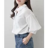 【オフィスでも大活躍】6色展開 ボリューム袖ブラウス | RMAF　NICE CLAUP / OLIVE des OLIVE | 詳細画像28 