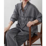 【2WAY】接触冷感 デニムシャツ | RMAF　NICE CLAUP / OLIVE des OLIVE | 詳細画像1 