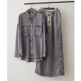 【2WAY】接触冷感 デニムシャツ | RMAF　NICE CLAUP / OLIVE des OLIVE | 詳細画像28 