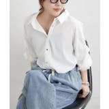 【オフィスコーデにも◎】5色展開 段々袖タケノコタックブラウス | RMAF NICE CLAUP / OLIVE des OLIVE | 詳細画像9