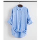 柄2 | 【オフィスコーデにも◎】5色展開 段々袖タケノコタックブラウス | RMAF NICE CLAUP / OLIVE des OLIVE