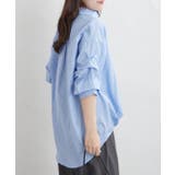 【オフィスコーデにも◎】5色展開 段々袖タケノコタックブラウス | RMAF NICE CLAUP / OLIVE des OLIVE | 詳細画像24