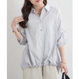 【オフィスコーデにも◎】5色展開 段々袖タケノコタックブラウス | RMAF NICE CLAUP / OLIVE des OLIVE | 詳細画像2