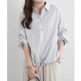 【オフィスコーデにも◎】5色展開 段々袖タケノコタックブラウス | RMAF NICE CLAUP / OLIVE des OLIVE | 詳細画像3