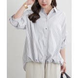 【オフィスコーデにも◎】5色展開 段々袖タケノコタックブラウス | RMAF NICE CLAUP / OLIVE des OLIVE | 詳細画像4