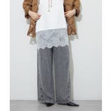 レース切替サテンキャミ | RMAF　NICE CLAUP / OLIVE des OLIVE | 詳細画像14 