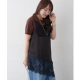 レース切替サテンキャミ | RMAF　NICE CLAUP / OLIVE des OLIVE | 詳細画像28 