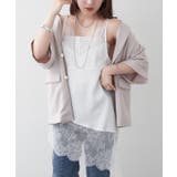 オフ | レース切替サテンキャミ | RMAF　NICE CLAUP / OLIVE des OLIVE