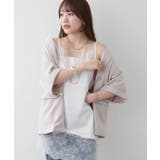 レース切替サテンキャミ | RMAF　NICE CLAUP / OLIVE des OLIVE | 詳細画像6 