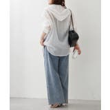 フードシアーBIGシャツ | RMAF　NICE CLAUP / OLIVE des OLIVE | 詳細画像6 