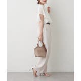 【Web限定】オフィスカジュアルにも♪袖フレアーバンドカラーブラウス | NICE CLAUP / OLIVE des OLIVE　OUTLET | 詳細画像2 