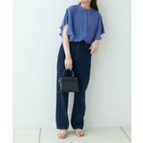 【Web限定】オフィスカジュアルにも♪袖フレアーバンドカラーブラウス | NICE CLAUP / OLIVE des OLIVE　OUTLET | 詳細画像32 
