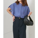 【Web限定】オフィスカジュアルにも♪袖フレアーバンドカラーブラウス | NICE CLAUP / OLIVE des OLIVE　OUTLET | 詳細画像33 