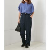 【Web限定】オフィスカジュアルにも♪袖フレアーバンドカラーブラウス | NICE CLAUP / OLIVE des OLIVE　OUTLET | 詳細画像35 