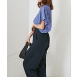 【Web限定】オフィスカジュアルにも♪袖フレアーバンドカラーブラウス | NICE CLAUP / OLIVE des OLIVE　OUTLET | 詳細画像37 