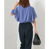 【Web限定】オフィスカジュアルにも♪袖フレアーバンドカラーブラウス | NICE CLAUP / OLIVE des OLIVE　OUTLET | 詳細画像38 