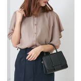 【Web限定】オフィスカジュアルにも♪袖フレアーバンドカラーブラウス | NICE CLAUP / OLIVE des OLIVE　OUTLET | 詳細画像43 