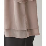 【Web限定】オフィスカジュアルにも♪袖フレアーバンドカラーブラウス | NICE CLAUP / OLIVE des OLIVE　OUTLET | 詳細画像46 