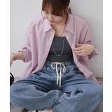 春におすすめ♪ビッグストライプシャツ | NICE CLAUP / OLIVE des OLIVE　OUTLET | 詳細画像14 