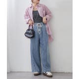 春におすすめ♪ビッグストライプシャツ | NICE CLAUP / OLIVE des OLIVE　OUTLET | 詳細画像19 