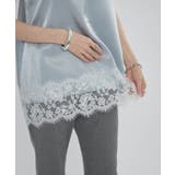 サテンレースキャミチュニック | RMAF　NICE CLAUP / OLIVE des OLIVE | 詳細画像9 