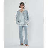 サテンレースキャミチュニック | RMAF　NICE CLAUP / OLIVE des OLIVE | 詳細画像15 