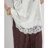 サテンレースキャミチュニック | RMAF　NICE CLAUP / OLIVE des OLIVE | 詳細画像23 