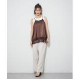 サテンレースキャミチュニック | RMAF NICE CLAUP / OLIVE des OLIVE | 詳細画像46