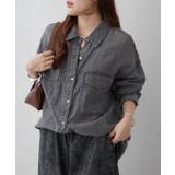 シアーデニム2WAYシャツ | RMAF　NICE CLAUP / OLIVE des OLIVE | 詳細画像1 