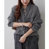 シアーデニム2WAYシャツ | RMAF　NICE CLAUP / OLIVE des OLIVE | 詳細画像10 
