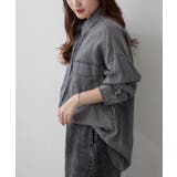 シアーデニム2WAYシャツ | RMAF　NICE CLAUP / OLIVE des OLIVE | 詳細画像11 